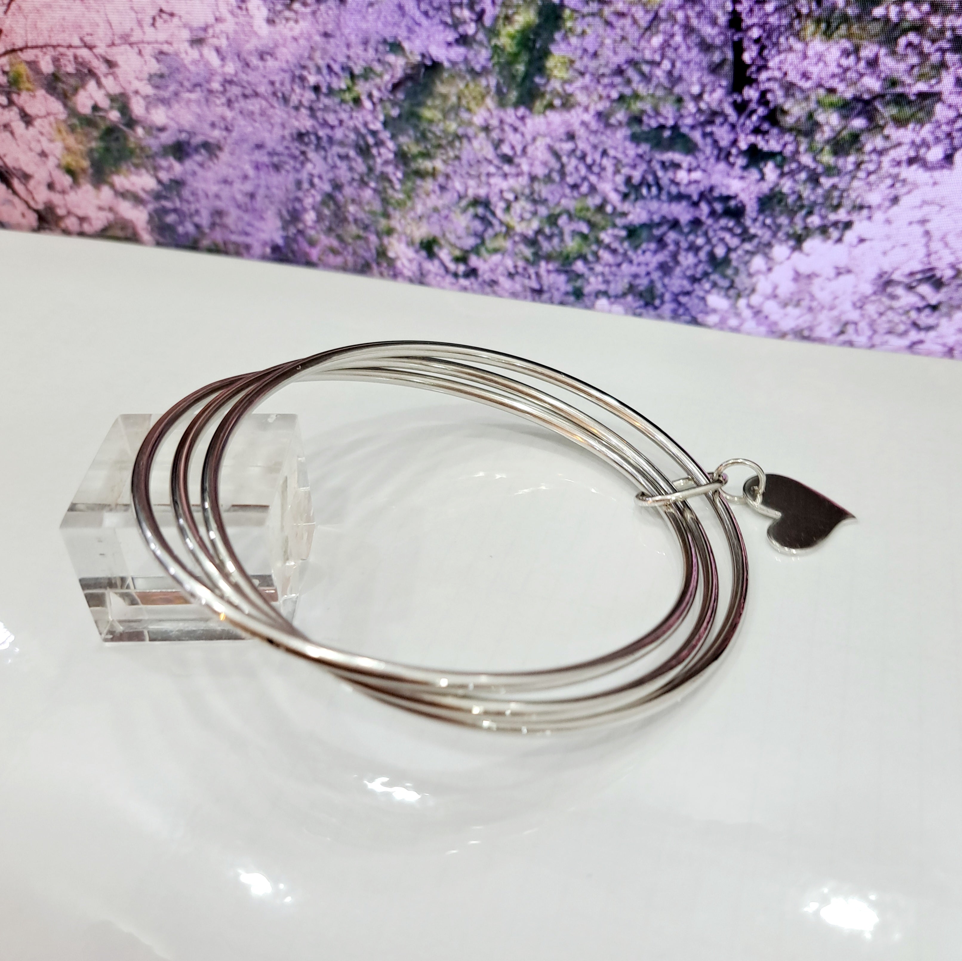 Trio Tiffany Sterling Silver Bangle