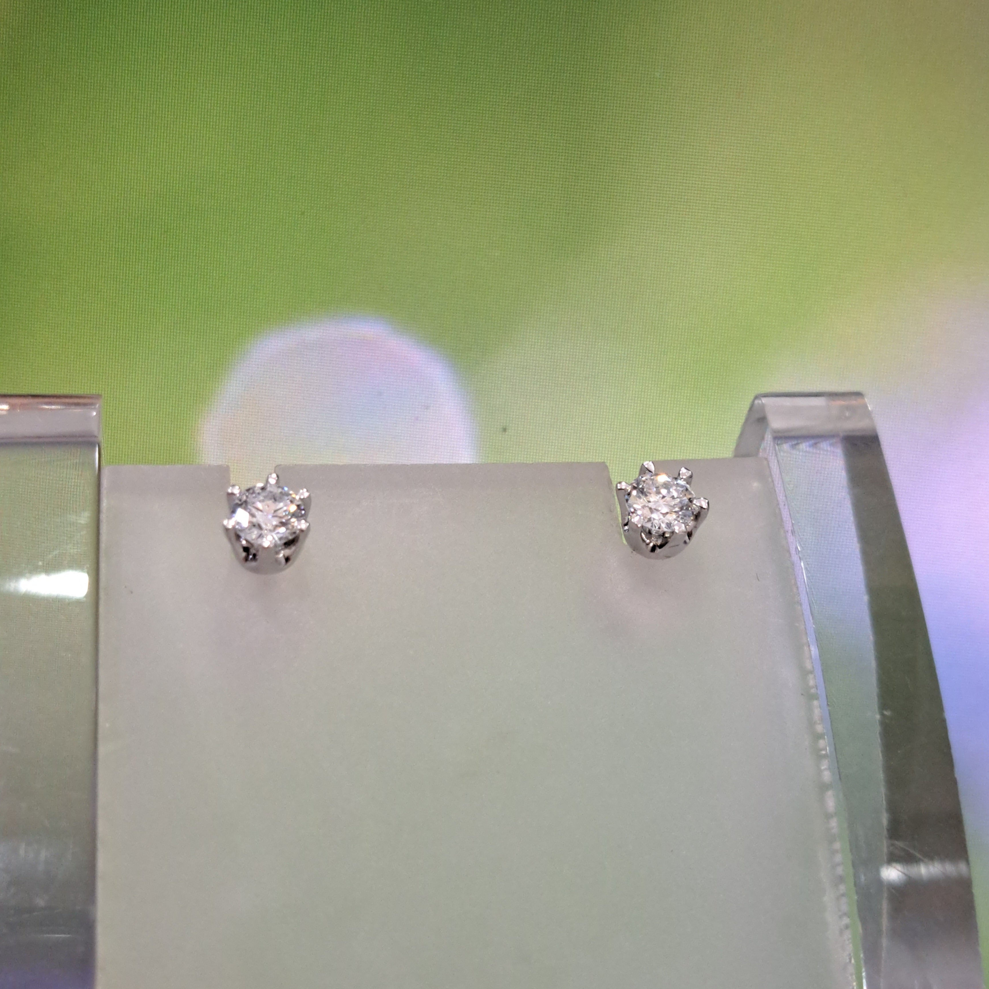 Platinum Diamond Earrings