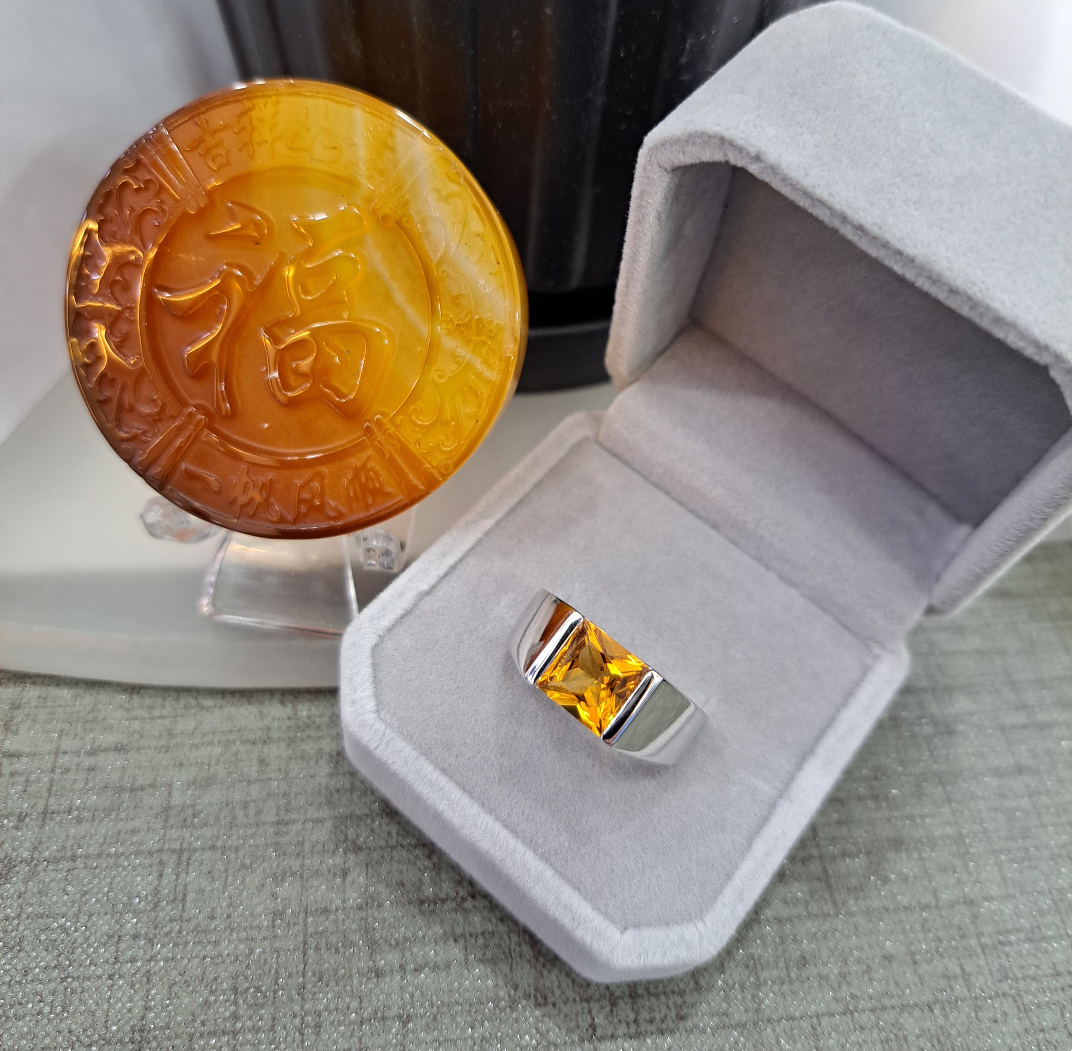 Classic Citrine Ring