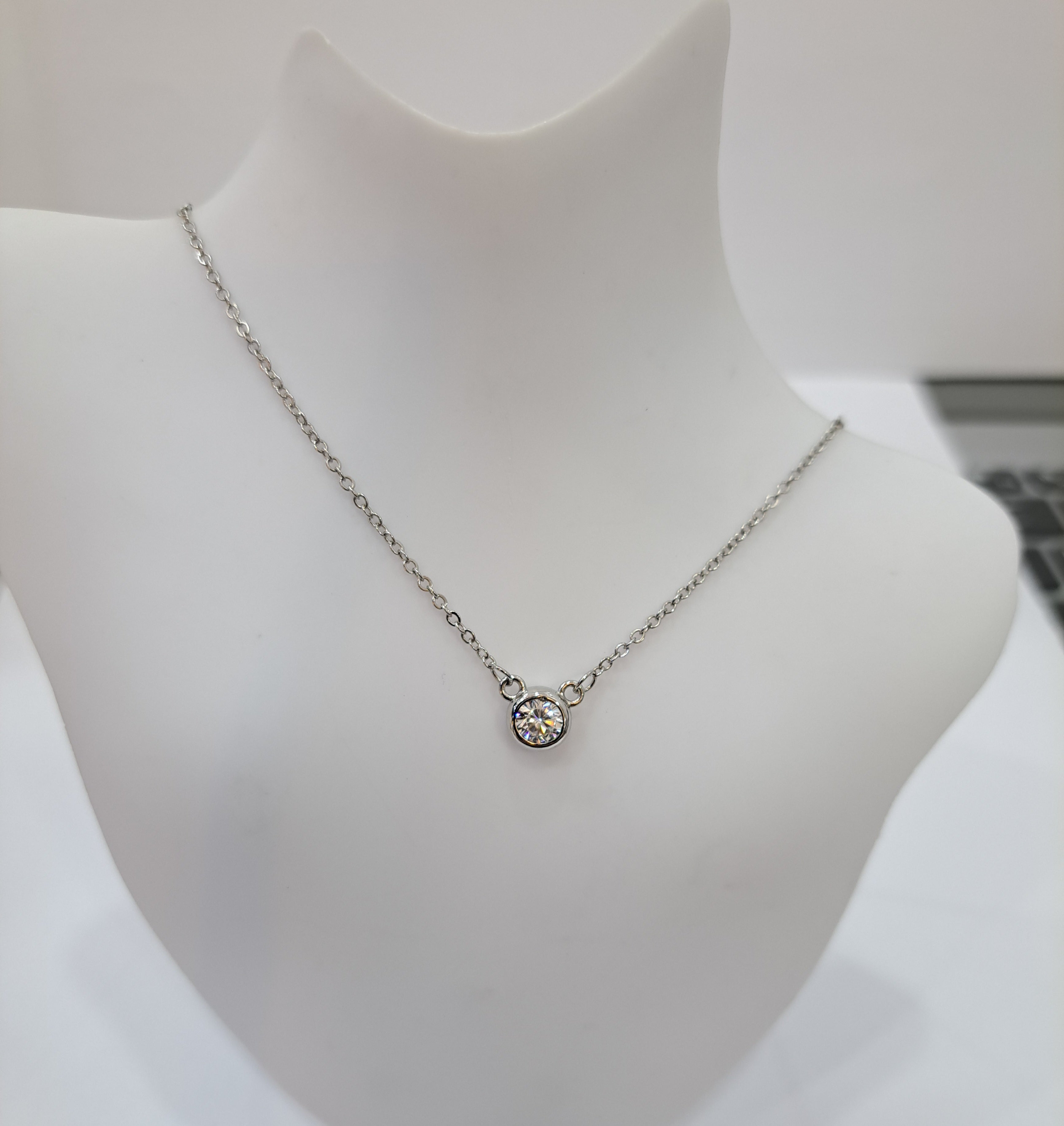 Bezel Necklace