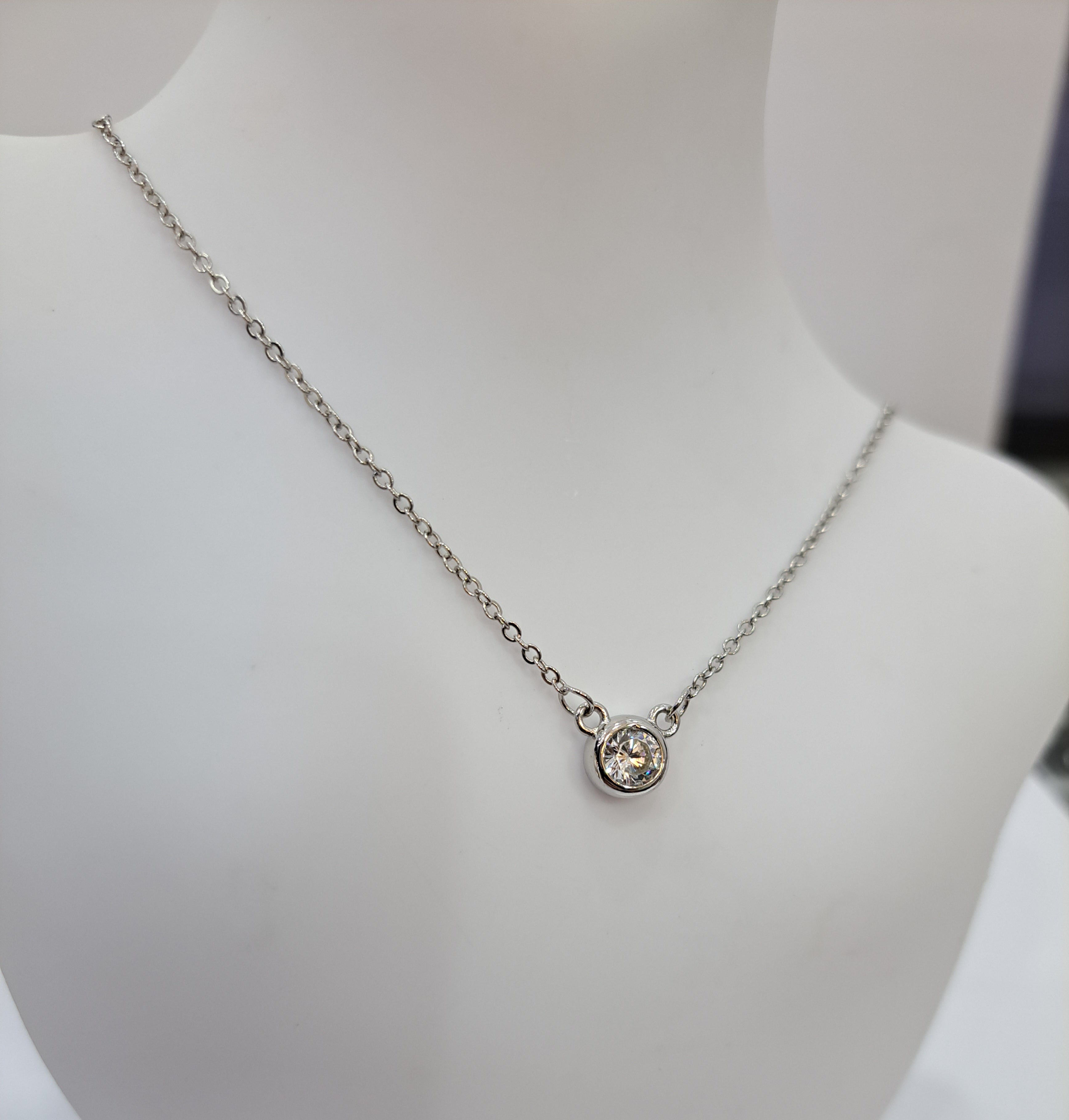 Bezel Necklace