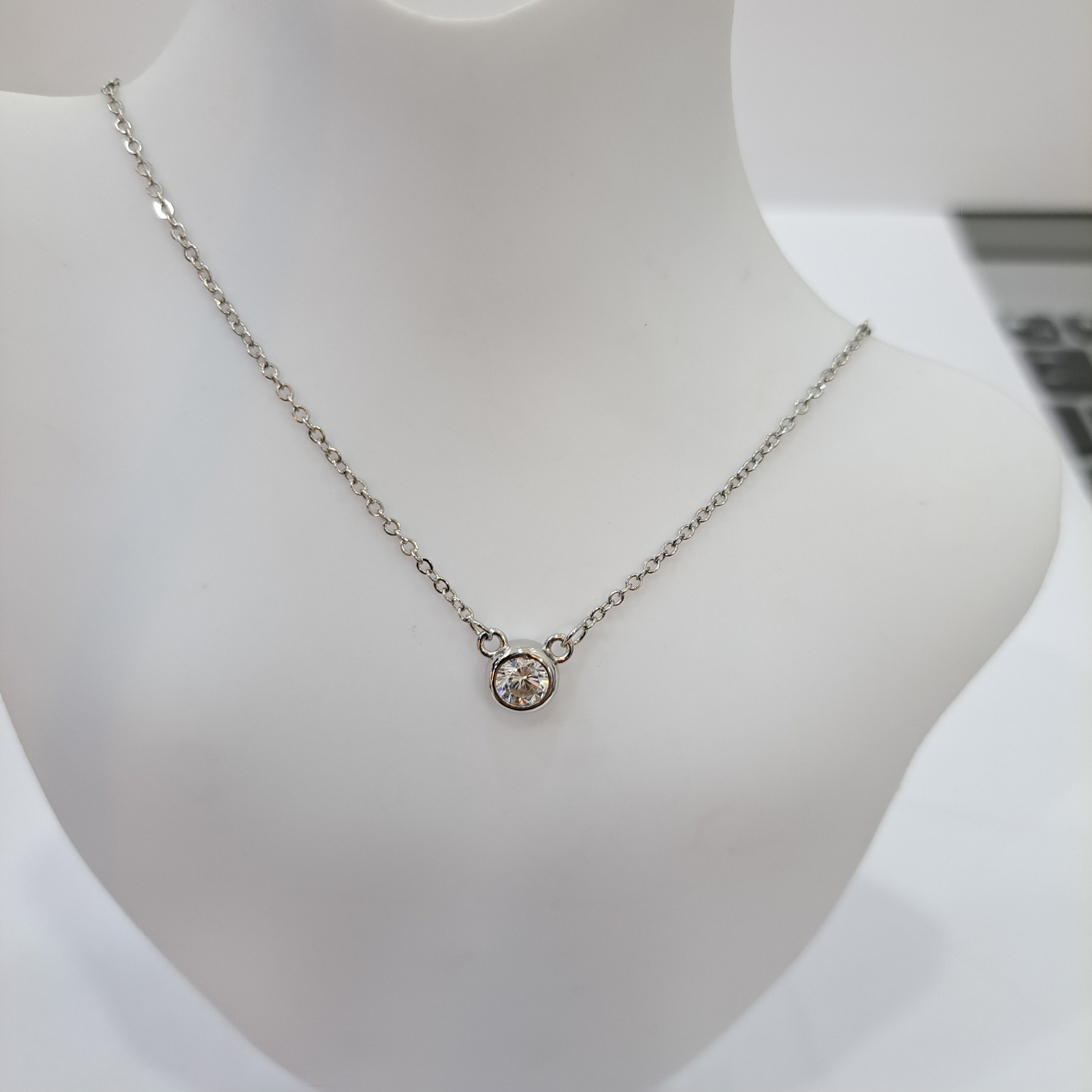 Bezel Necklace