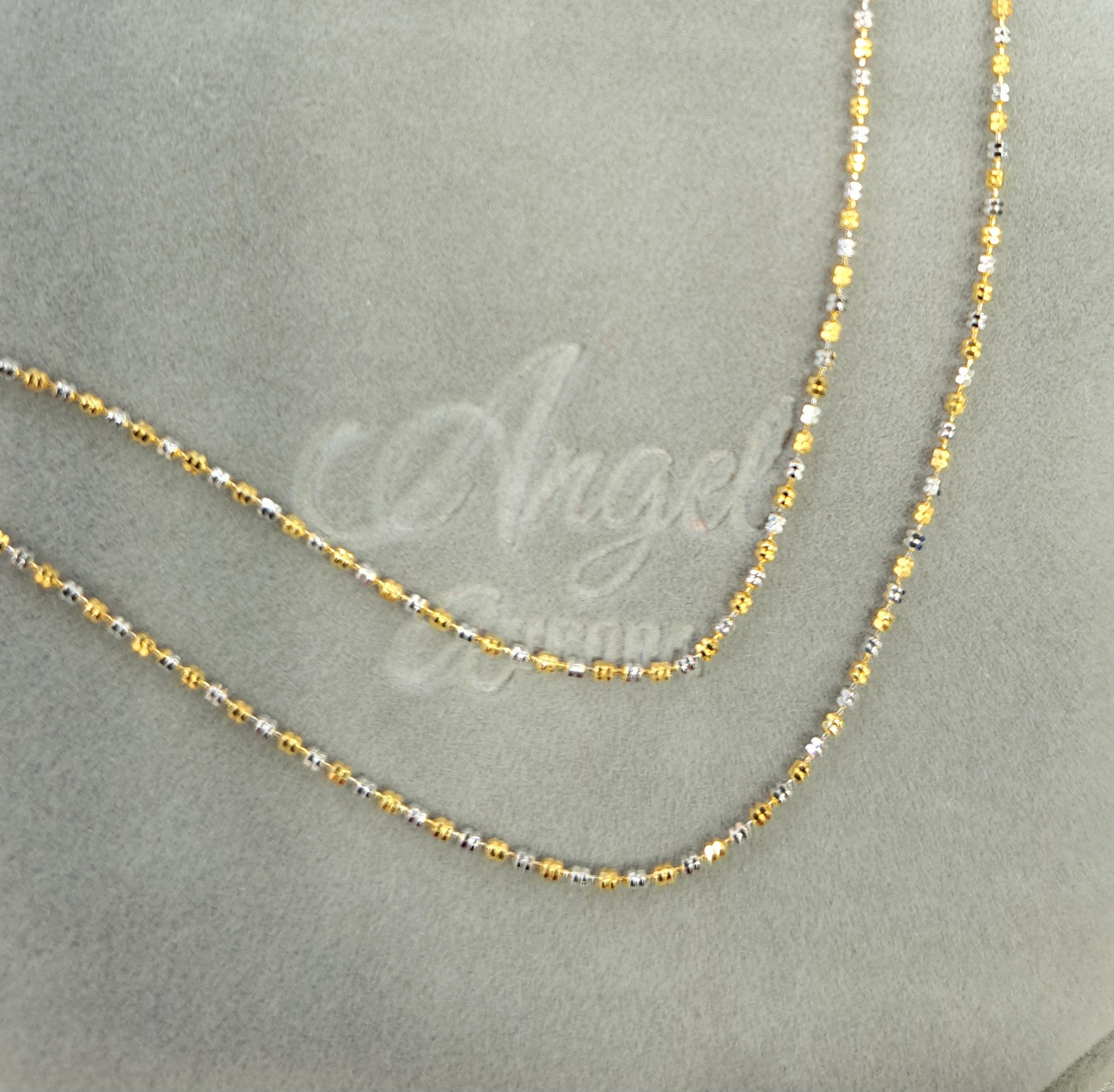 Two Tones Beads Design Chain