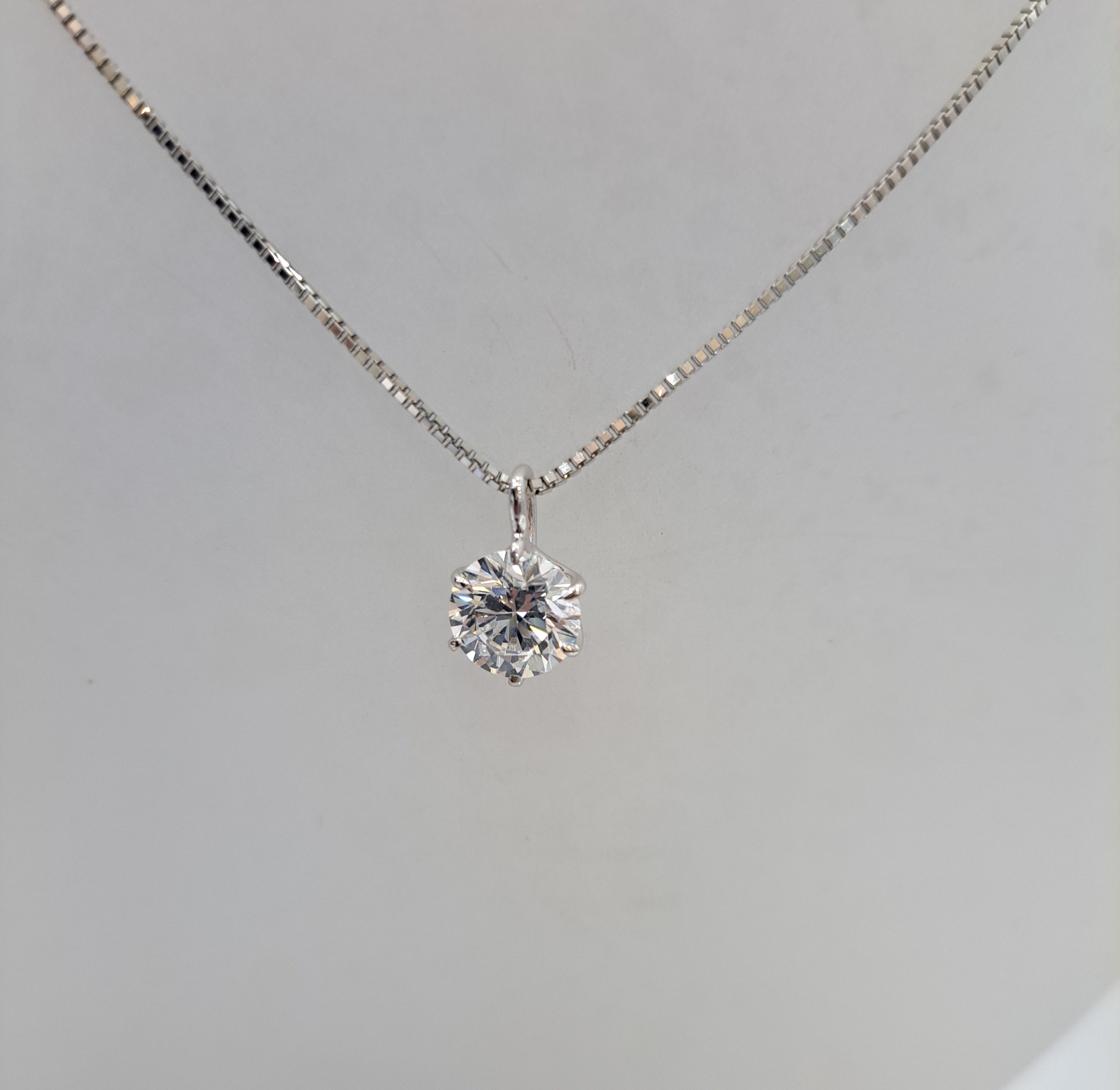 2.07 carats Stunning Lab Grown Diamond Pendant