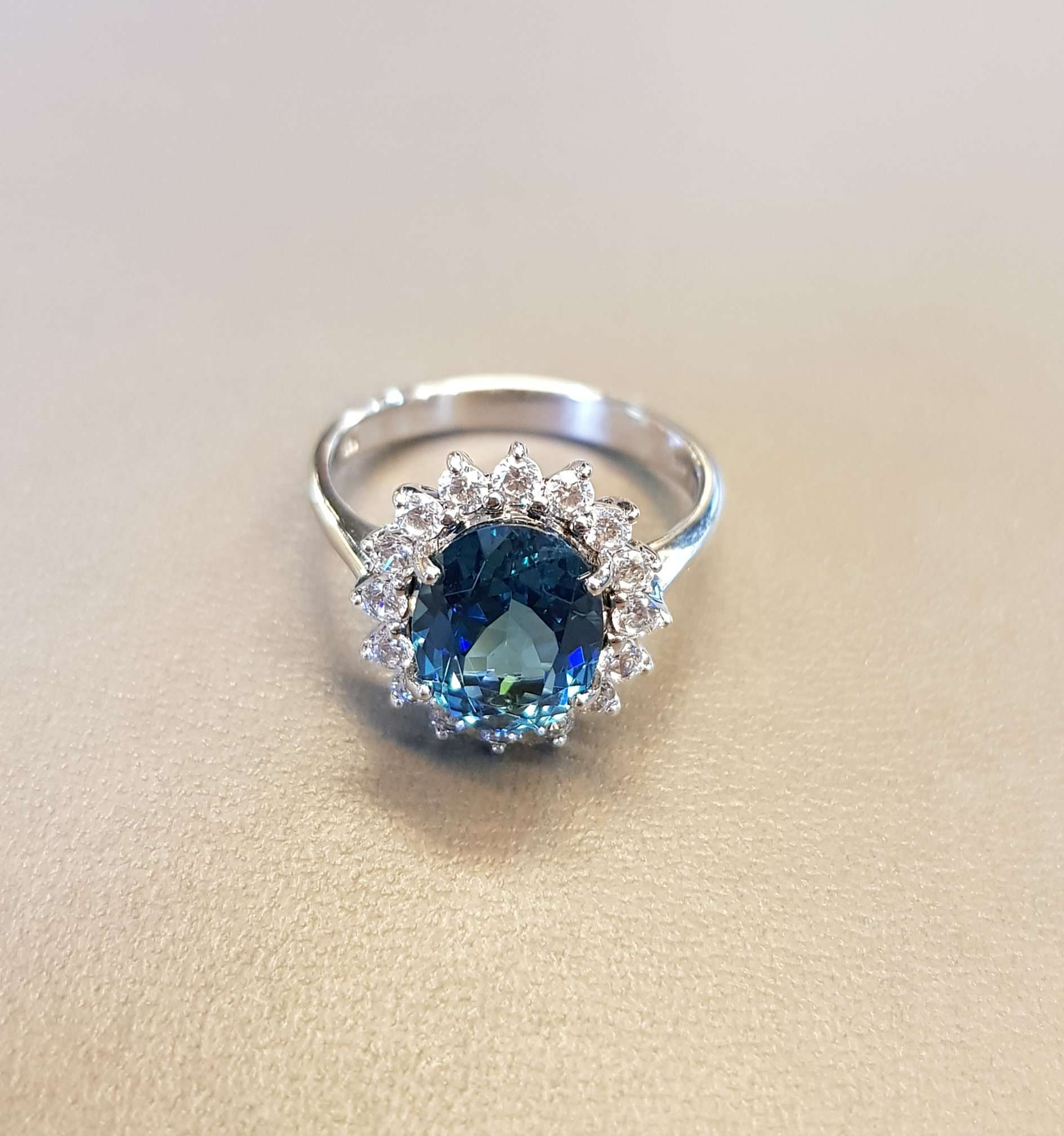 Kate Blue Topaz Ring