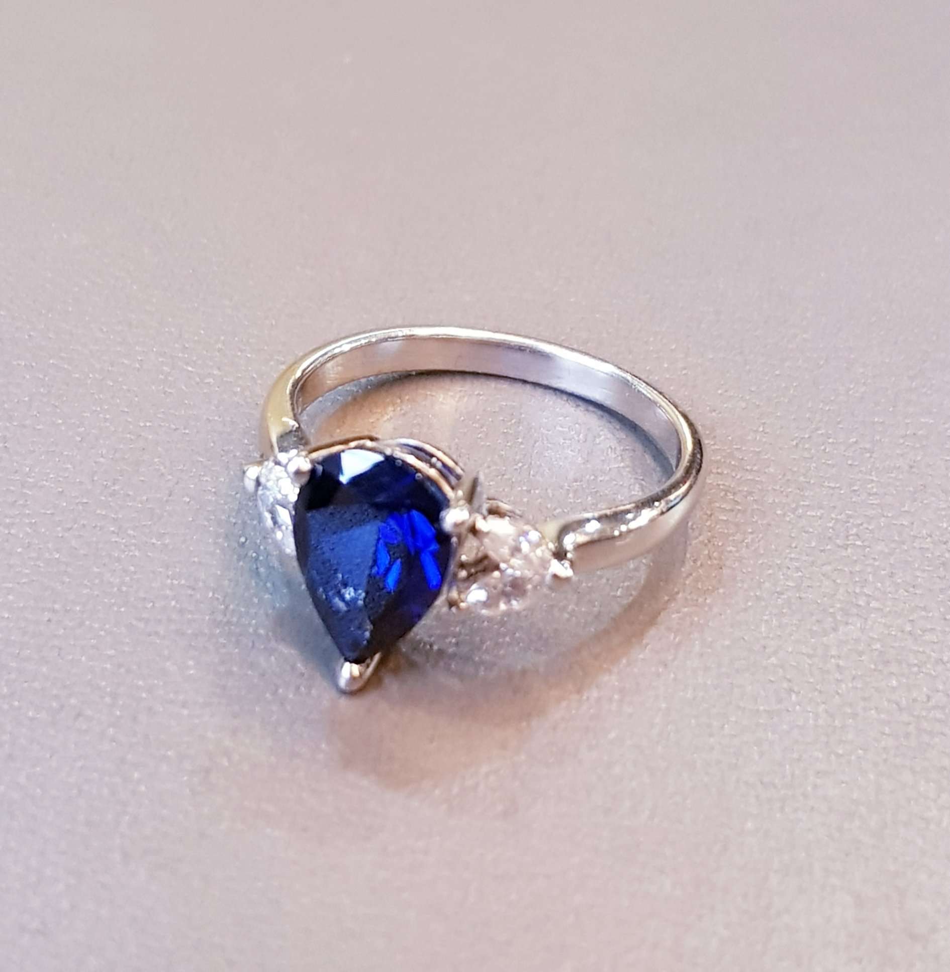 Royal Blue Sapphire Ring