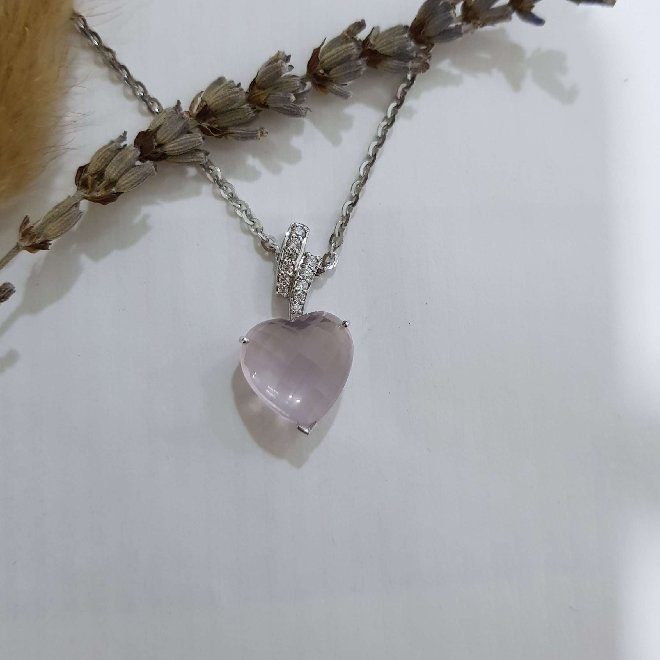 Rose Quartz Pendant