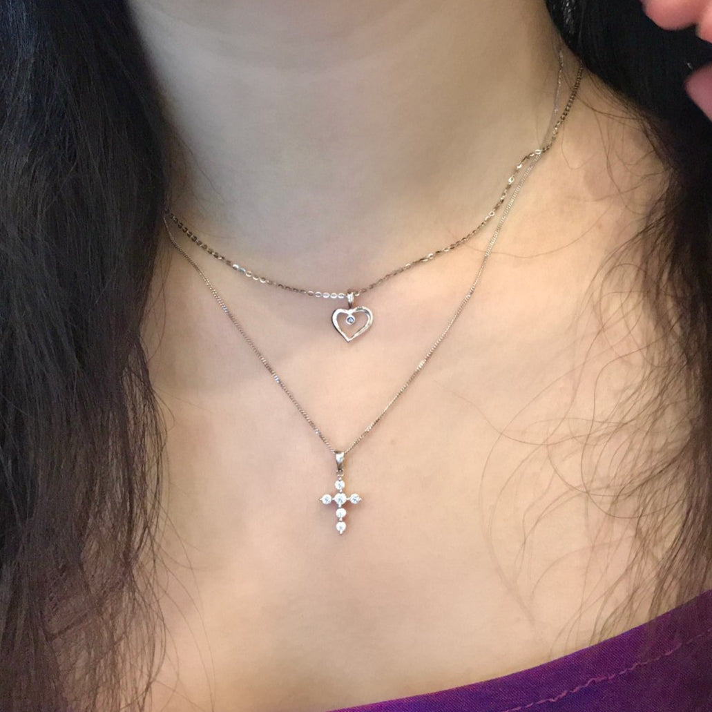 Dainty Diamond Necklace