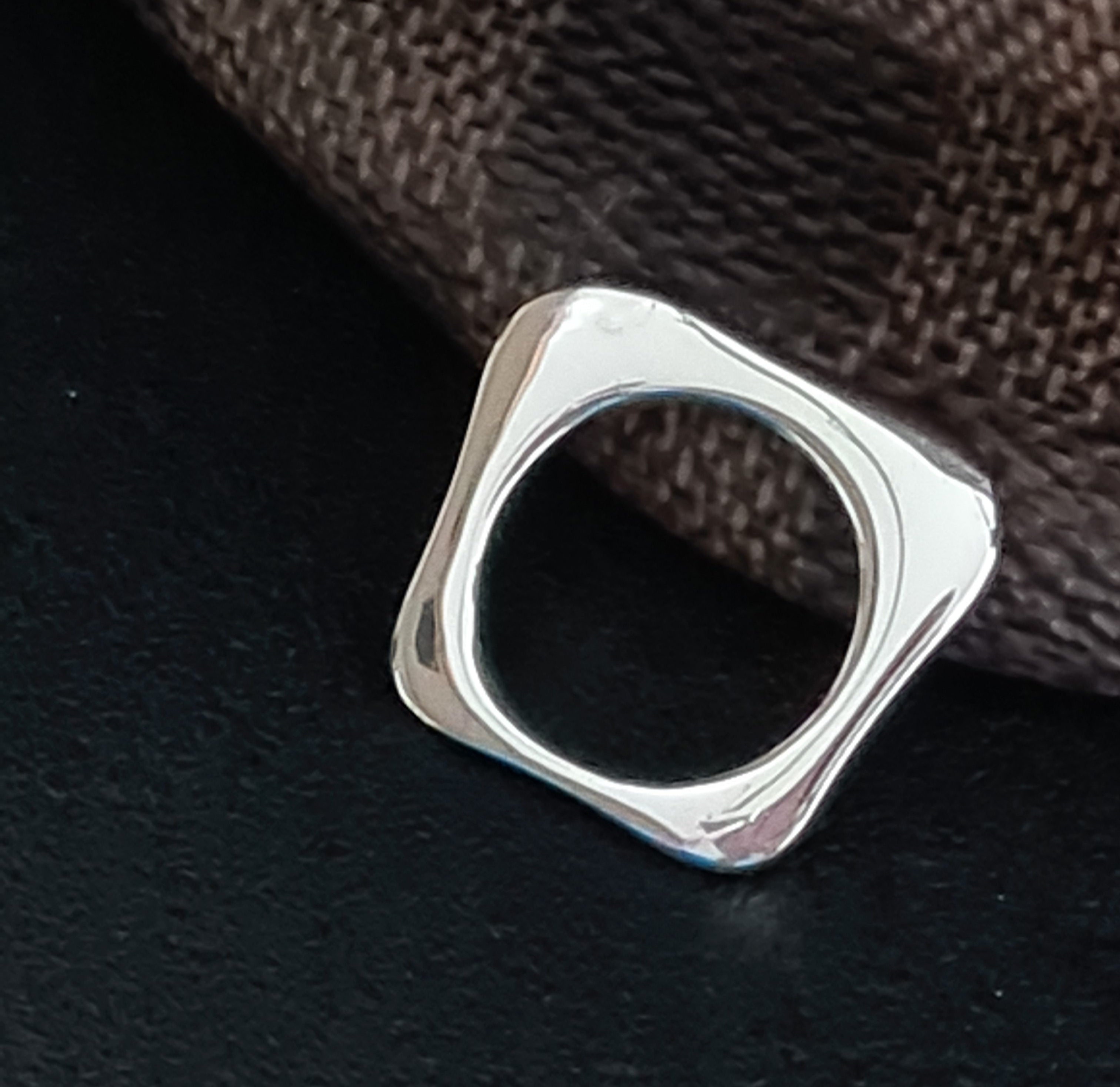 Old Florence Sterling Silver Ring