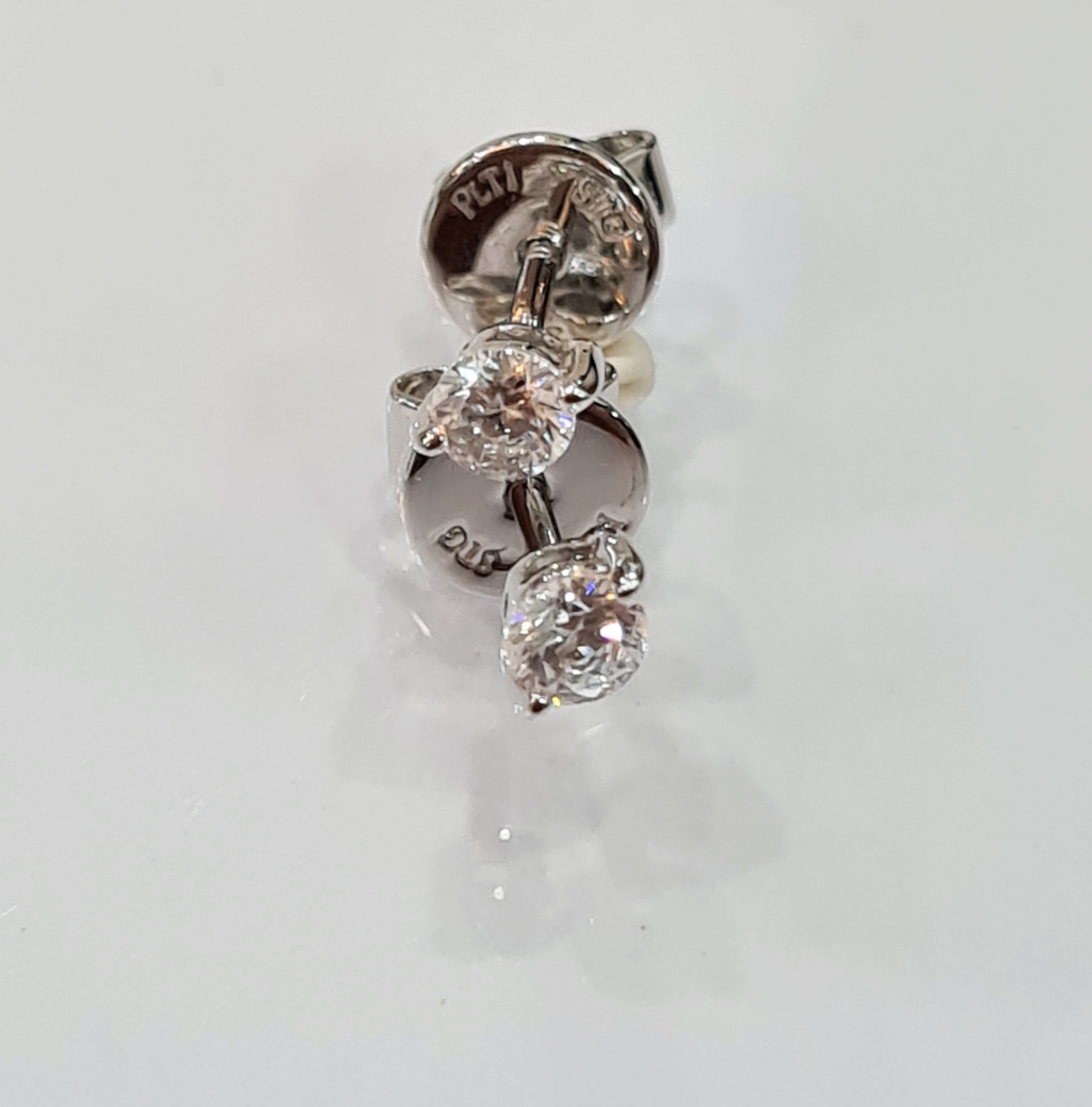 Dainty Diamond Simulant Earrings