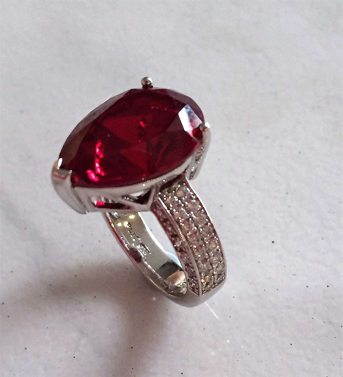 Intricate Ruby Ring